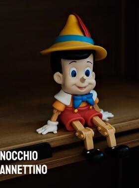 怀旧童年老友木偶奇遇记匹诺曹公仔模型手办摆件