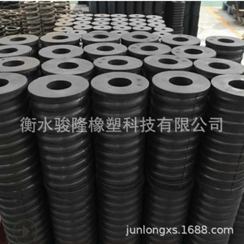 柱状抗压橡胶缓冲橡胶减震弹簧供应振动筛垫块耐磨减震厂家