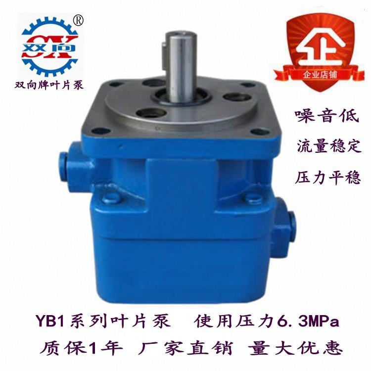 双向牌叶片泵YB1-4YB1-6YB1-10叶片泵液压定量泵双联油泵