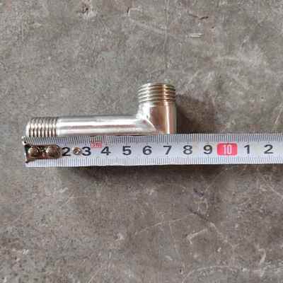 304不锈钢弯头精品特加长九十度直角2分4分6分1寸内外丝家用接头