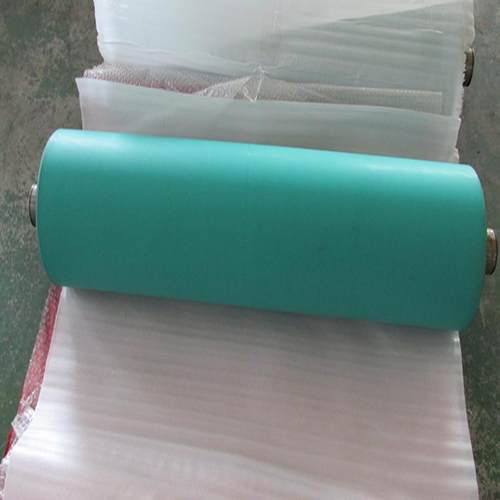 厂家供应覆膜胶辊三元乙丙胶辊包胶滚筒机械配件欢迎来图来样制造