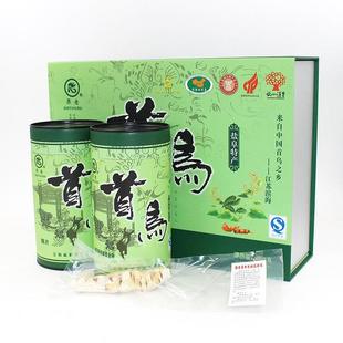 盐城特产正宗350g滨海白首乌粉何首乌片组合 防脱发 生发礼盒包邮