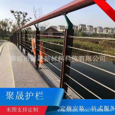 304不锈钢绳索栏河道路缆索护栏护景现货区无品牌/山道缆索栈道道