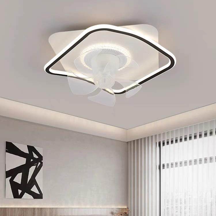 风扇灯客厅主现代简约轻奢大灯灯14卧室吸顶灯202摇头5新款中山灯