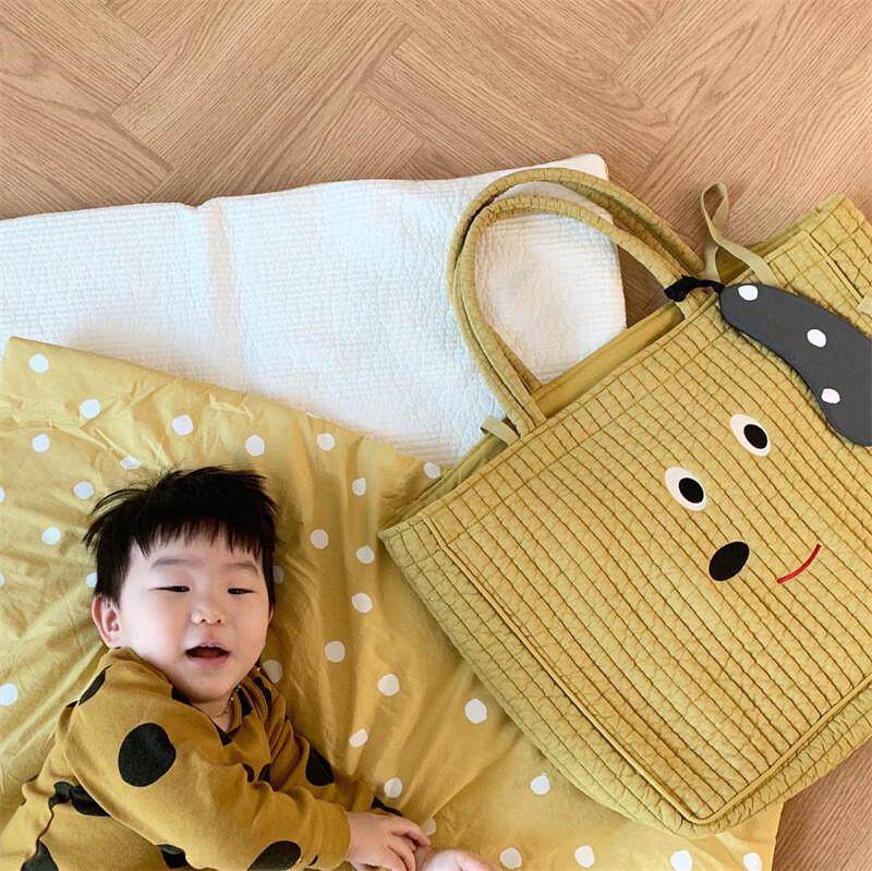 被子收纳包幼儿园ins风杂物旅行收纳袋大容量妈咪包待产包行李袋