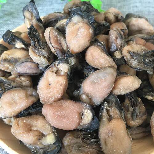 新货牡蛎干海蛎子肉生蚝干海产品海鲜干货500g山东特产