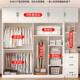 衣柜家卧用全实木推拉门室出租房用新款 儿童衣橱简易制收985纳定