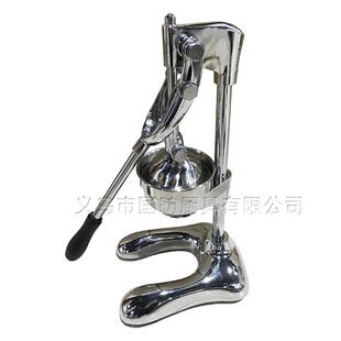 商用不锈钢手动榨汁机仿古榨汁器手压鲜榨特大号压汁器挤压橙汁机
