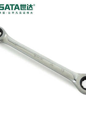 Sata/世达五金工具手动全抛光双梅花快扳46200/46201-46209扳手