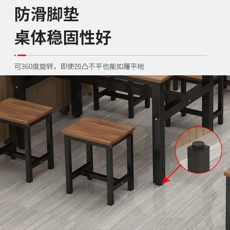 Kbm8cFprbk【10y6人收藏】网红小7餐桌组合餐桌商吃用餐饮店餐椅