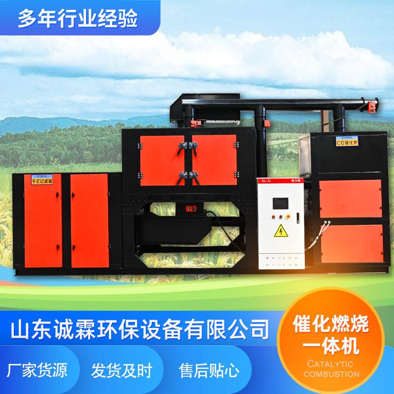 厂家供应催化燃烧设备废气处理活性炭吸附脱附RCO催化燃烧一体机