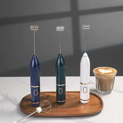 YEFFAC电动打奶泡器咖啡拉花打发器手持家用牛奶打发无线搅拌棒