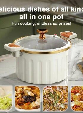 Enamel Cooking Pots Large-capacity Double-handled Stew Pot