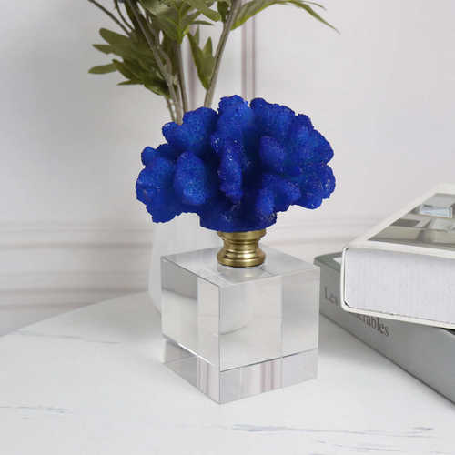 珊瑚电视柜创意家居书房现代样板简约北欧装饰品摆设摆件房间客厅