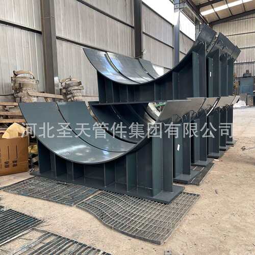 J1J2加筋焊接型T型管夹式滑动管托支座耐酸碱腐蚀抗压可来图支座