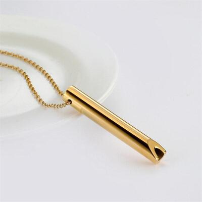 口哨Whistle Necklace Yoga Relieve anxiety mindfulness