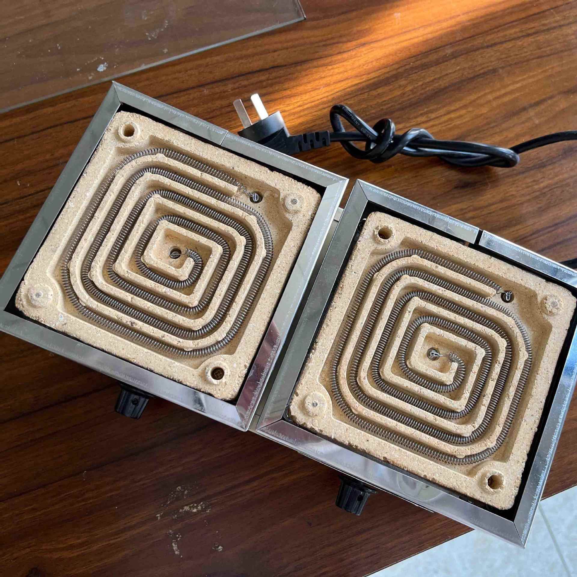 可调温实验室双联万用电炉高温电炉工业电子万用加热炉