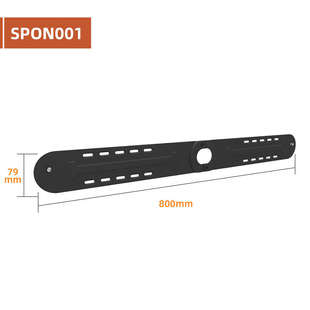 支尔成音响支架家用条形音箱环绕长条蓝牙回音壁壁挂墙免打孔架子