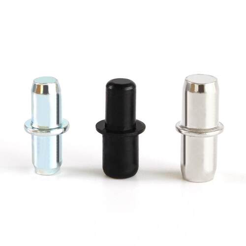 衣柜橱柜轴厘层板托5中6厘直板径隔板销钉活动层托中活动层板轴配