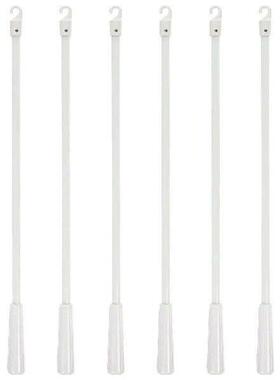 6pcs Blind Replacement 12 Inch Glass Fiber White Blind