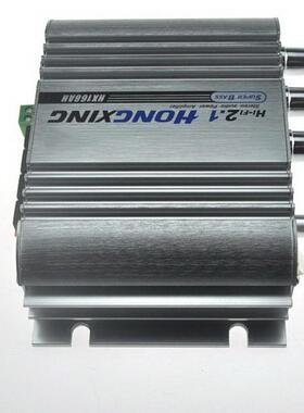 超重低音迷你功放机 12V 2.1声道 HX-168AH