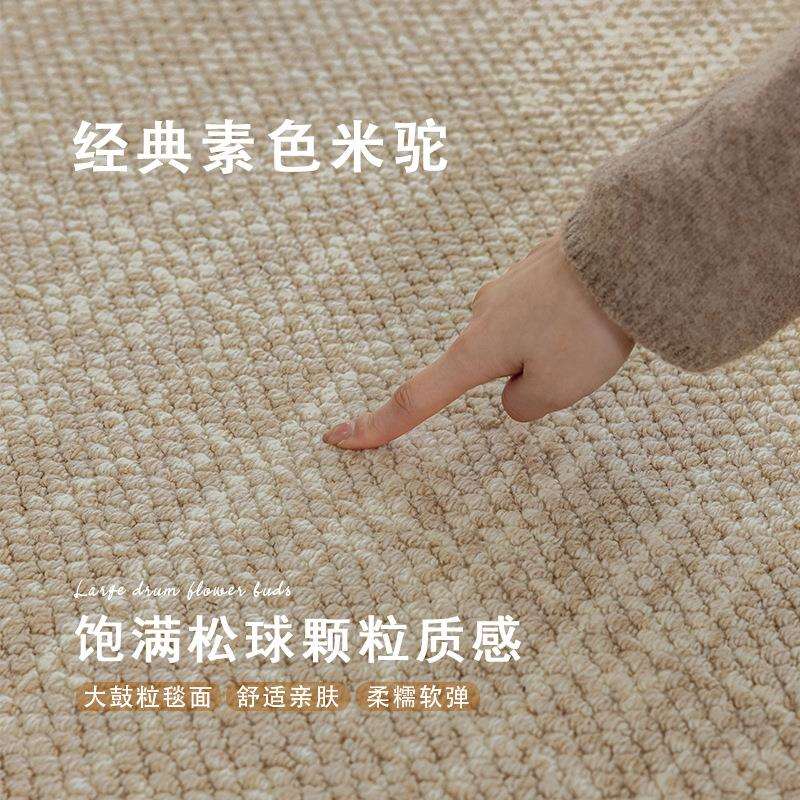 新款客厅羊毛地毯轻奢高级感家用沙发茶几卧室垫极简大宅标配耐脏