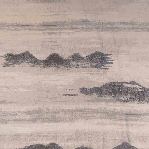 厂家批发新中式高精密提花红木家具山水抱枕沙发坐垫靠垫面料