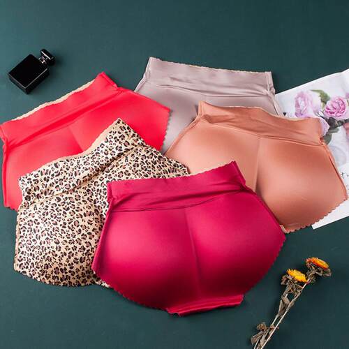 Sponge Pad Panties Butt Lifter Underwear One-piece Fake Butt