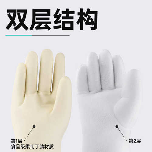 职安康耐高温手套金属焊接耐用型丁腈涂层隔热耐200℃高温烘烤箱