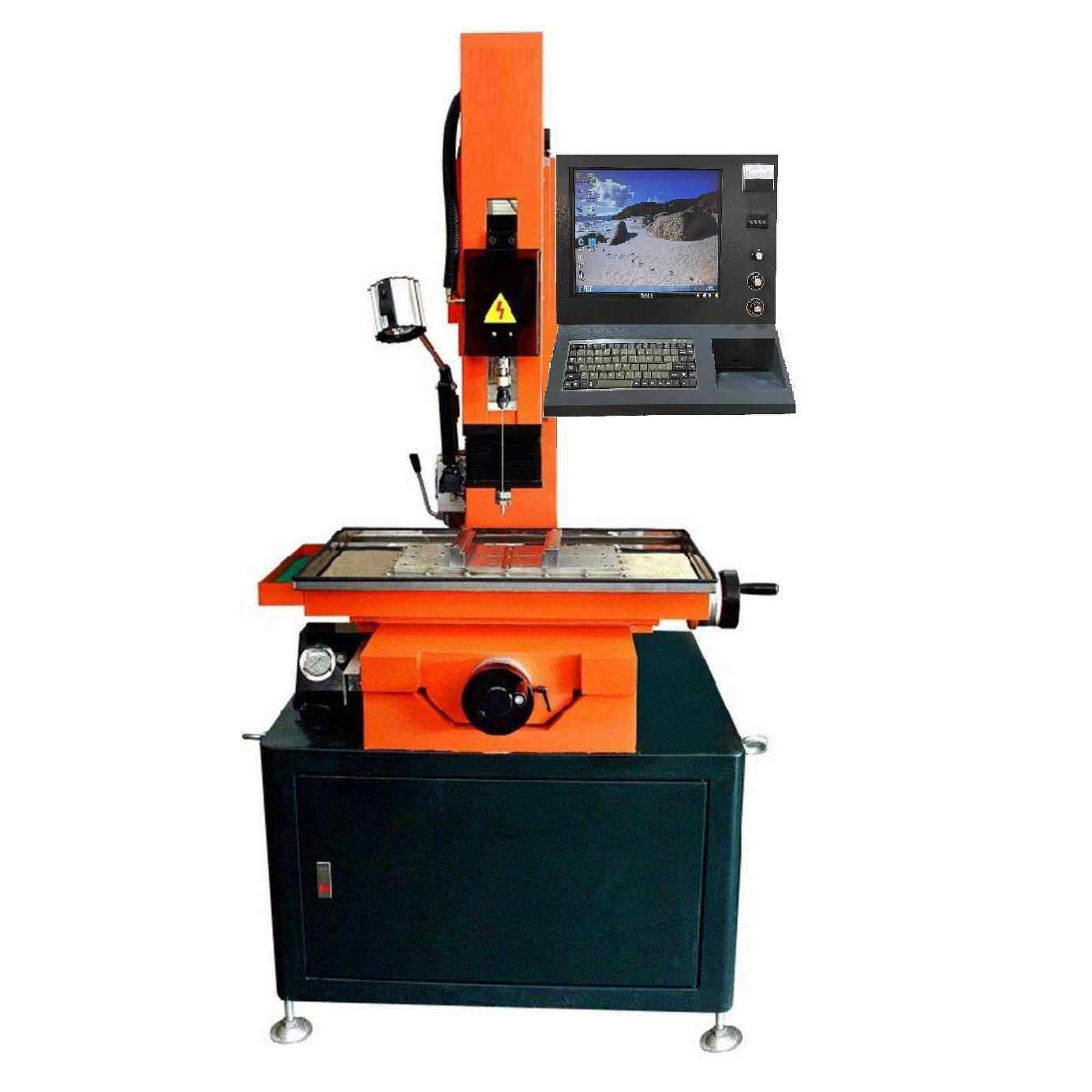 电脑版数控穿孔机强大的操作系统，操作简便全自动小孔机电火花