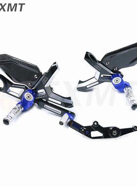 适用宝马S1000RRM1000RR19-22年改装升高脚踏M版碳钎维脚踏板