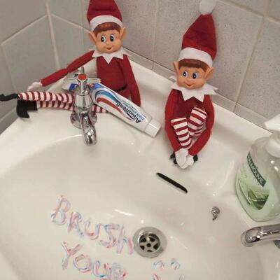 42cm Christmas Elf Doll for Kids Toy Elf Dolls for