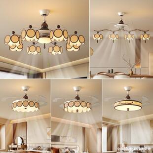 宋式美学风扇吊灯客厅主灯卧室灯餐厅吊灯书房复古灯创意设计师款