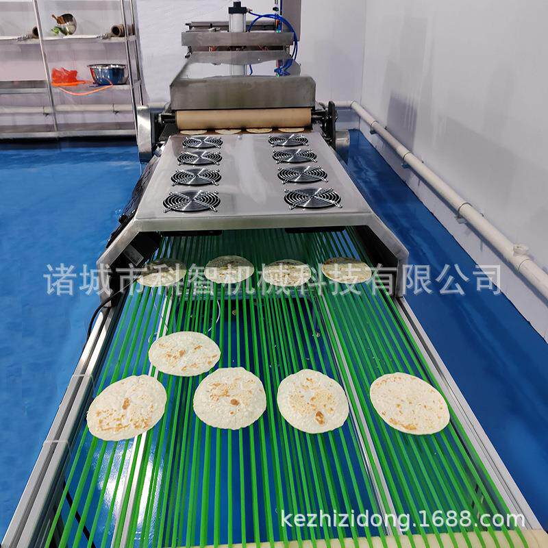 全自动烙饼机米面洛馍机源头厂家烤鸭饼机创业全国联保