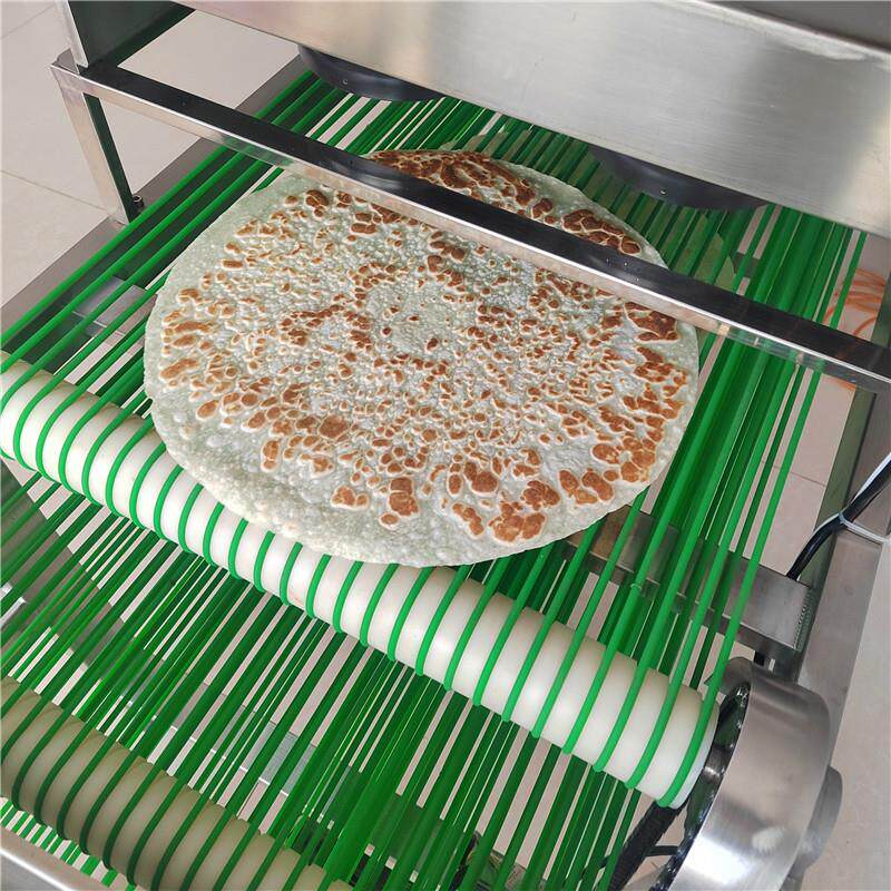 全自动洛馍单饼机麻辣串卷饼多功能烤鸭饼机器上门安装