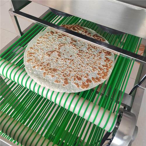 全自动洛馍单饼机麻辣串卷饼多功能烤鸭饼机器上门安装