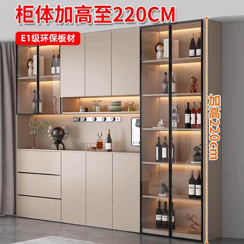 代餐边柜体靠墙现柜简约CLX-6234客厅置物柜餐厅茶水酒柜收纳储物