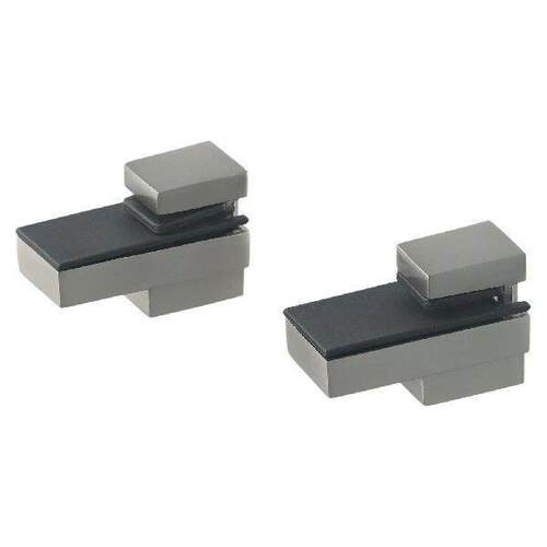 Clamps Shelf Brackets Fixing Glass 2 Pack Accessories