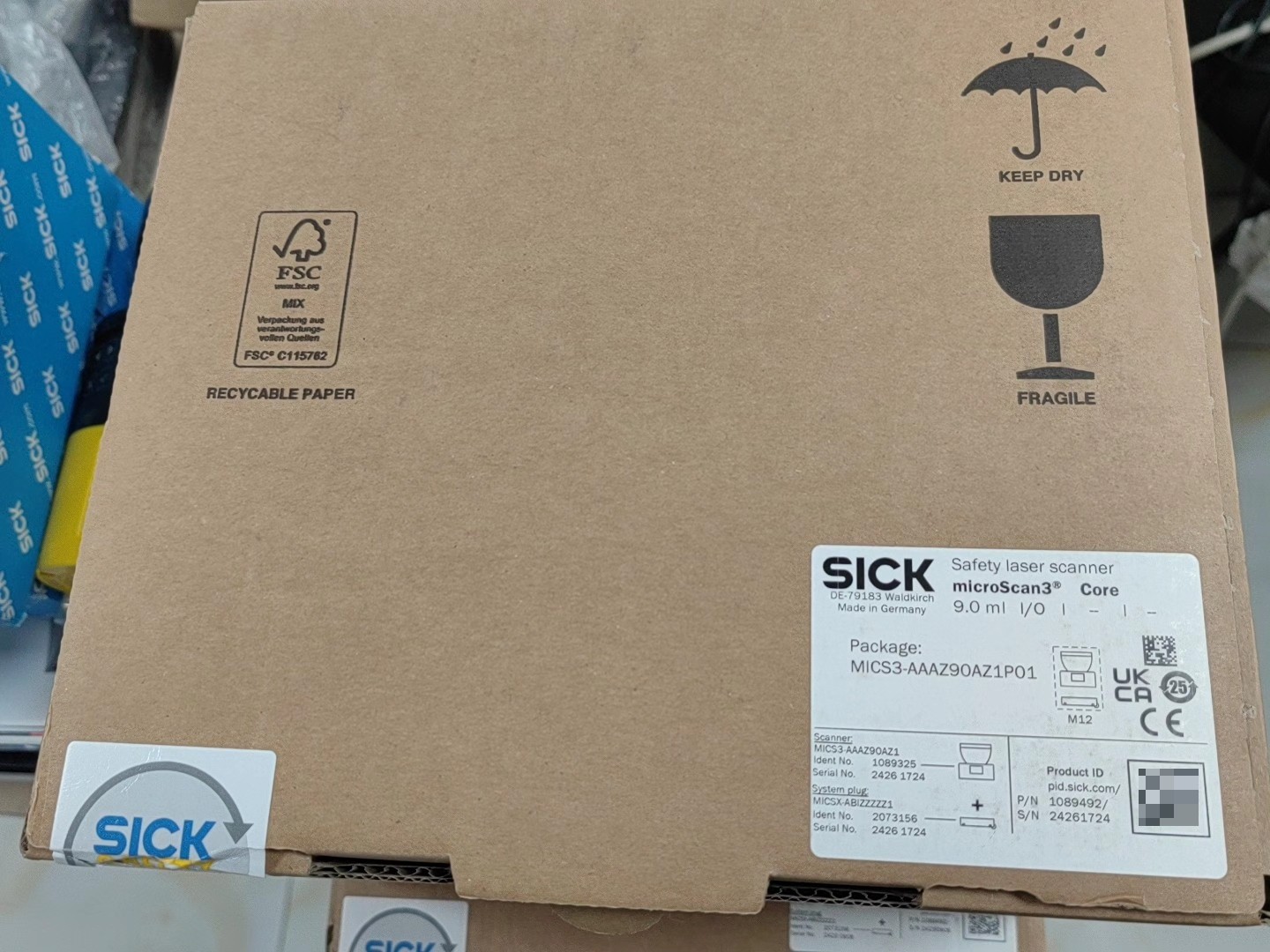 SICK雷达1089492 MICS3-AAAZ90AZ1P