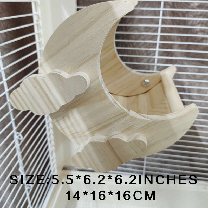 鹦鹉鸟笼玩具麻绳鸟窝月亮小屋扇形踏板摇摇乐站架牡丹虎皮玄凤