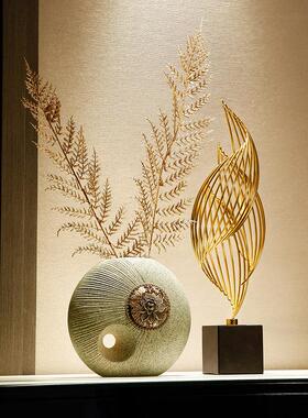 新中式客厅电视柜花瓶高档玄关装饰家居现代轻奢摆件乔迁新居礼品