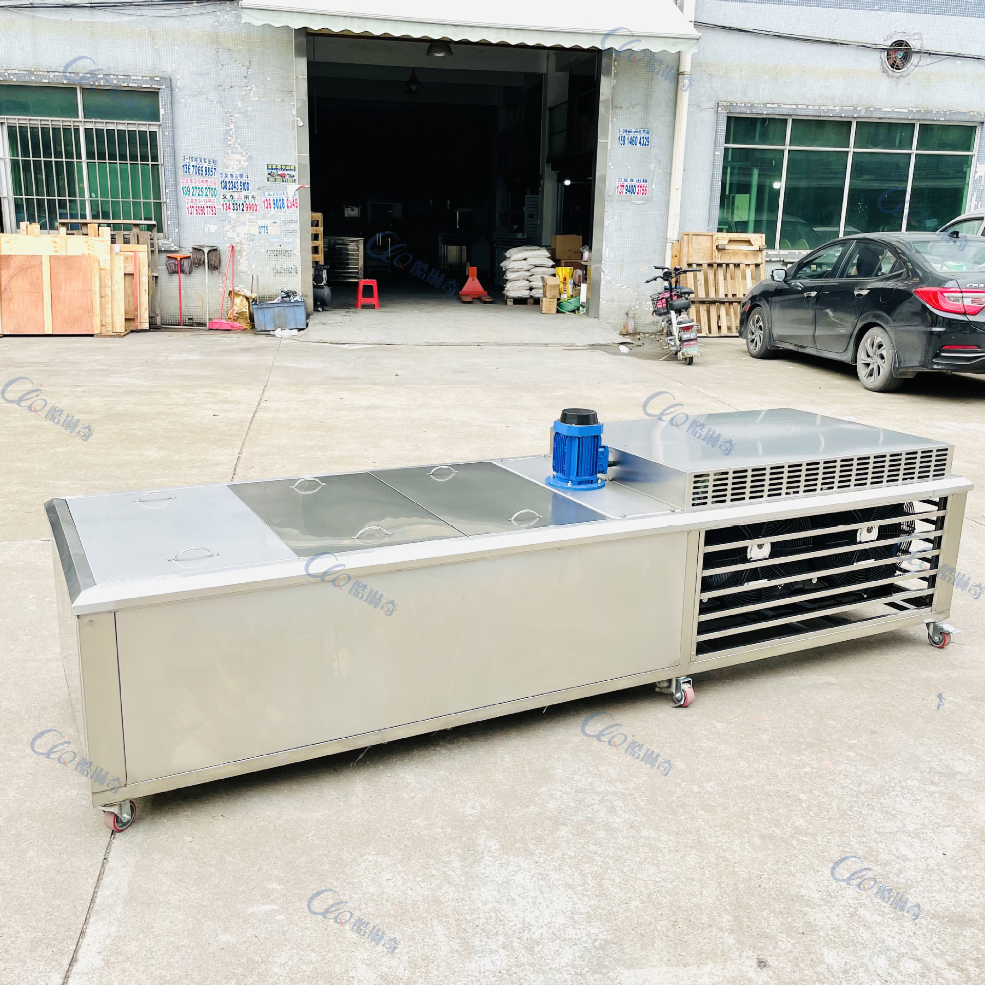 广东厂家直销大型十模水果牛奶冰棍机 香草雪糕生产设备