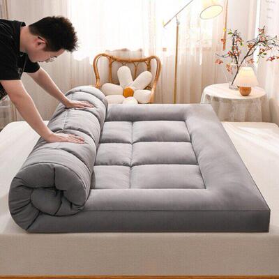 10cm thick soft bed mattress folding mattress topper pad