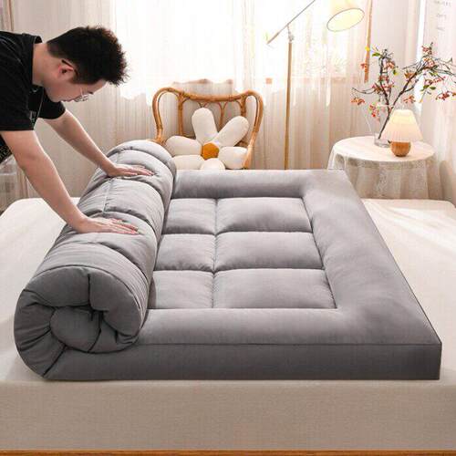 10cm thick soft bed mattress folding mattress topper pad