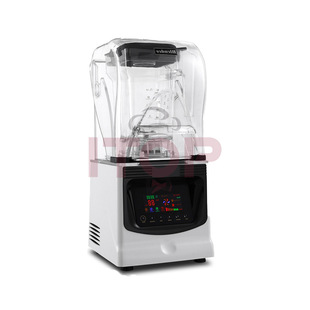 奶茶奶盖豆浆水果蔬菜均质搅拌机 商用1.5多功能带罩静音冰沙机