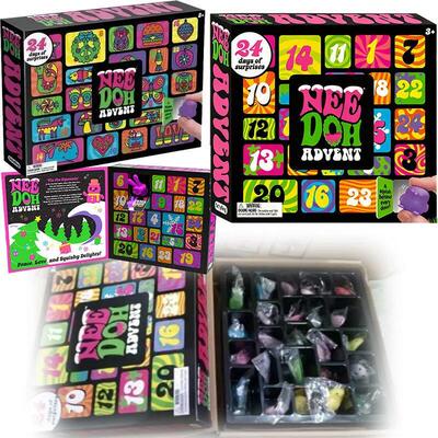 Nee Doh Advent Calendar 24 Days Christmas Countdown with