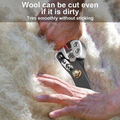 Manual Wool Shearing Shear Steel Trimming Scissor Long
