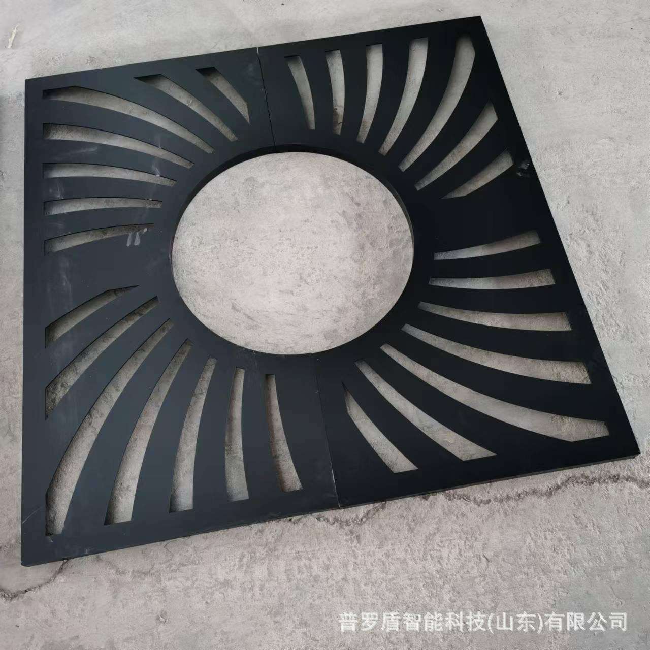 不锈0023钢护树板铁艺围子钢树板坑板铸树铁盖树篦子多种规格款式