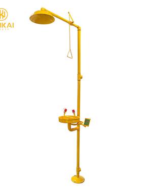 NK-EM6610-B复合式冲淋洗眼器加厚304不锈钢紧急喷淋ABS涂层洗眼