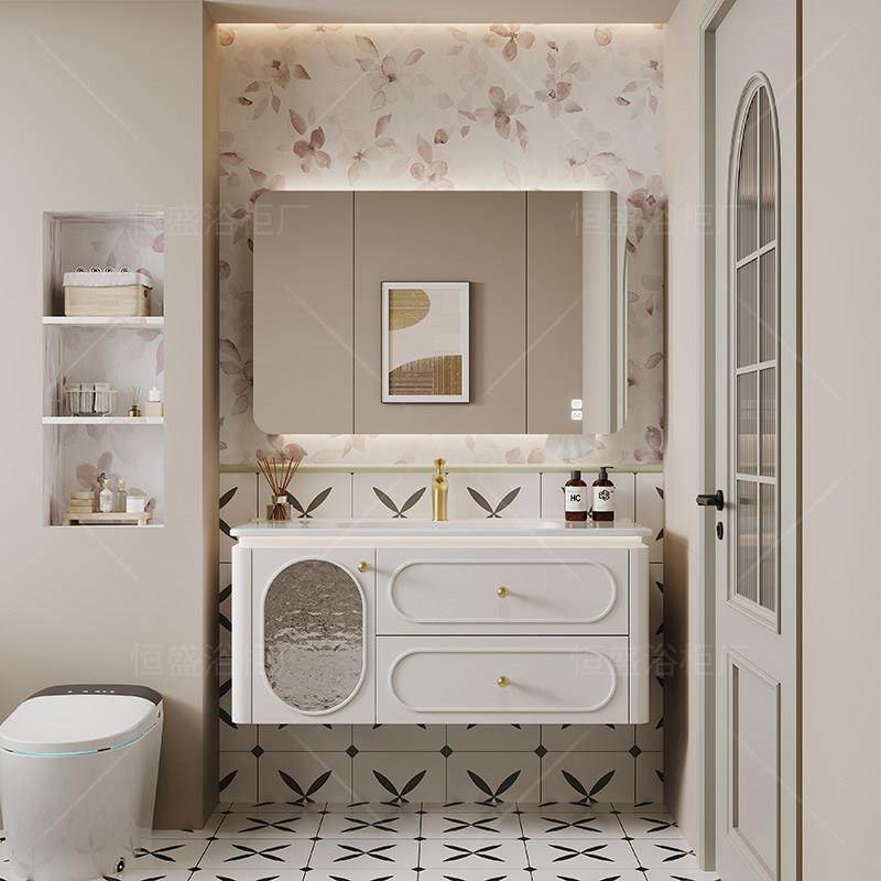 浴室柜组合新款卫浴柜陶瓷洗漱台一体洗漱抗污洗手洗脸盆柜组合,家装主材,浴室柜组合,淘宝优惠券,粉丝福利购,淘宝优惠卷